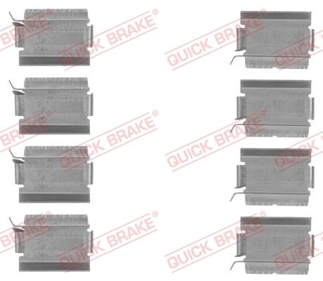 Obrázok Sada príslużenstva oblożenia kotúčovej brzdy QUICK BRAKE  1091820