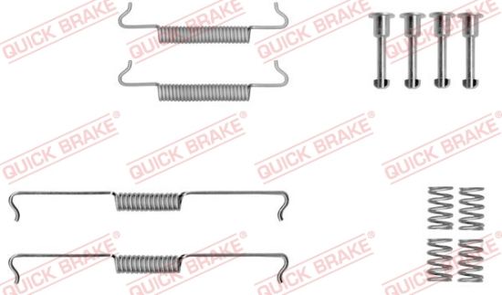 Obrázok Sada príslużenstva čeľustí parkovacej brzdy QUICK BRAKE  1050041