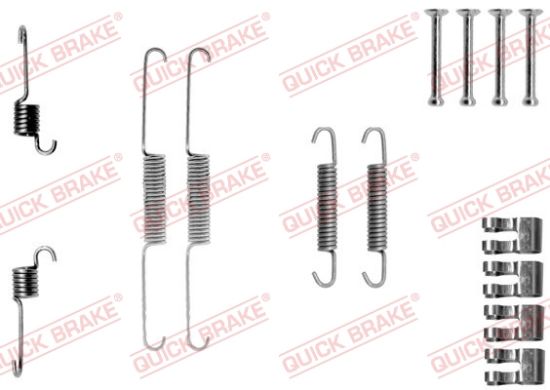 Obrázok Sada príslużenstva brzdovej čeľuste QUICK BRAKE  1050763
