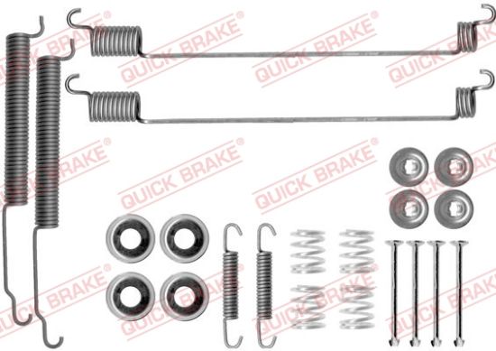 Obrázok Sada príslużenstva brzdovej čeľuste QUICK BRAKE  1050768