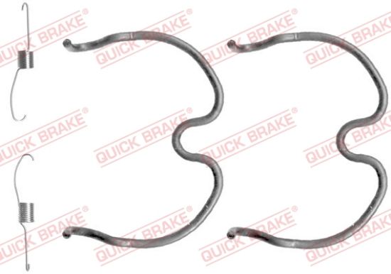 Obrázok Sada príslużenstva brzdovej čeľuste QUICK BRAKE  1050837