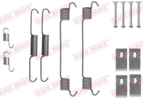 Obrázok Sada príslużenstva brzdovej čeľuste QUICK BRAKE  1050860