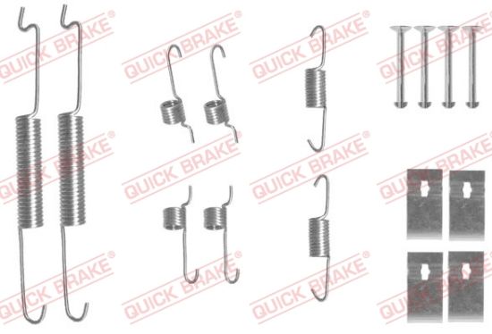 Obrázok Sada príslużenstva brzdovej čeľuste QUICK BRAKE  1050863