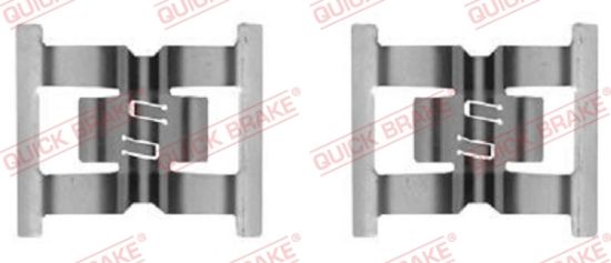 Obrázok Sada príslużenstva oblożenia kotúčovej brzdy QUICK BRAKE  1090031