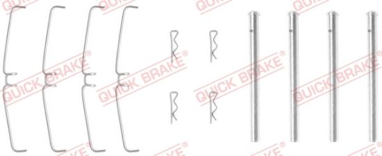 Obrázok Sada príslużenstva oblożenia kotúčovej brzdy QUICK BRAKE  1090965