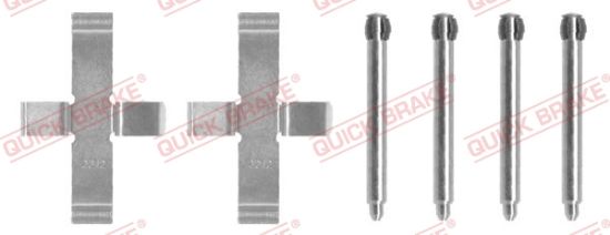 Obrázok Sada príslużenstva oblożenia kotúčovej brzdy QUICK BRAKE  1091046