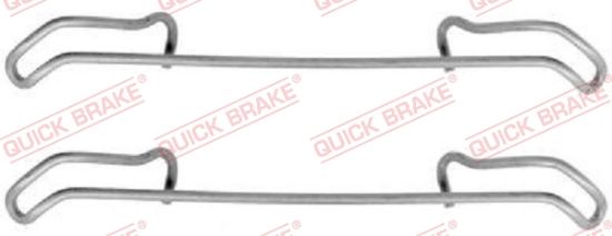 Obrázok Sada príslużenstva oblożenia kotúčovej brzdy QUICK BRAKE  1091056