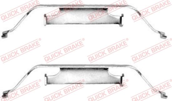 Obrázok Sada príslużenstva oblożenia kotúčovej brzdy QUICK BRAKE  1091096