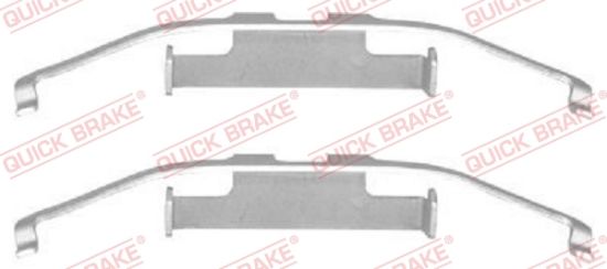 Obrázok Sada príslużenstva oblożenia kotúčovej brzdy QUICK BRAKE  1091097
