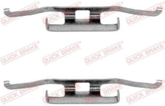 Obrázok Sada príslużenstva oblożenia kotúčovej brzdy QUICK BRAKE  1091098