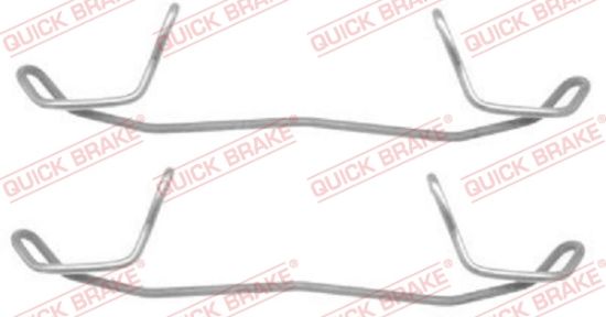 Obrázok Sada príslużenstva oblożenia kotúčovej brzdy QUICK BRAKE  1091123