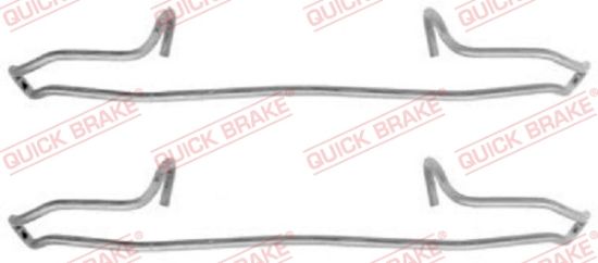 Obrázok Sada príslużenstva oblożenia kotúčovej brzdy QUICK BRAKE  1091159