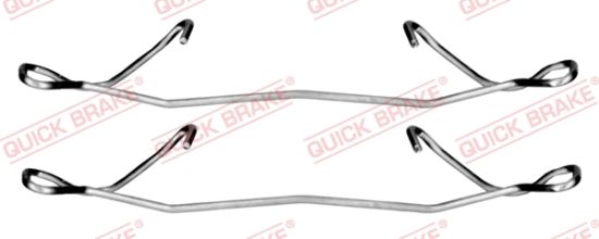Obrázok Sada príslużenstva oblożenia kotúčovej brzdy QUICK BRAKE  1091180