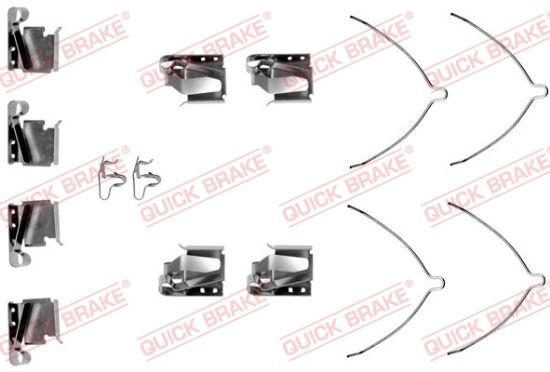 Obrázok Sada príslużenstva oblożenia kotúčovej brzdy QUICK BRAKE  1091268