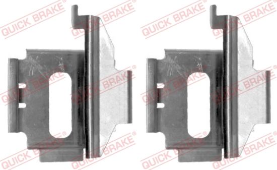 Obrázok Sada príslużenstva oblożenia kotúčovej brzdy QUICK BRAKE  1091282