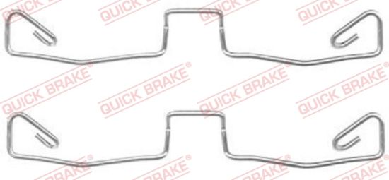 Obrázok Sada príslużenstva oblożenia kotúčovej brzdy QUICK BRAKE  1091633