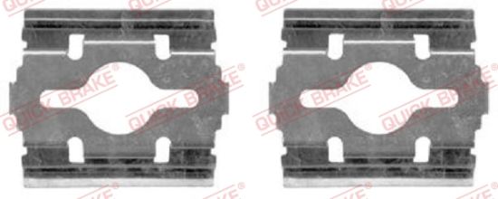 Obrázok Sada príslużenstva oblożenia kotúčovej brzdy QUICK BRAKE  1091657