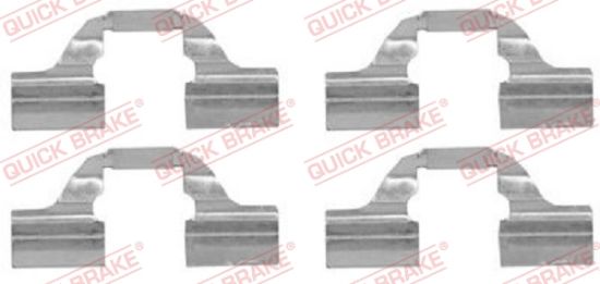 Obrázok Sada príslużenstva oblożenia kotúčovej brzdy QUICK BRAKE  1091684