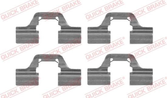 Obrázok Sada príslużenstva oblożenia kotúčovej brzdy QUICK BRAKE  1091749