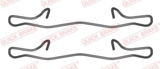 Obrázok Sada príslużenstva oblożenia kotúčovej brzdy QUICK BRAKE  1091755
