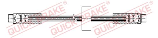 Obrázok Brzdová hadica QUICK BRAKE  22417