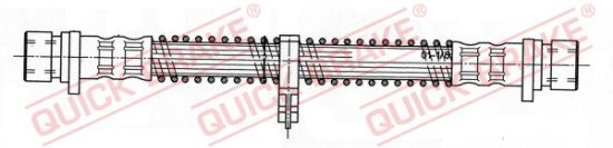 Obrázok Brzdová hadica QUICK BRAKE  22920