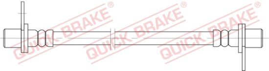 Obrázok Brzdová hadica QUICK BRAKE  25074