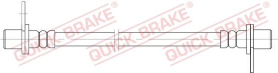 Obrázok Brzdová hadica QUICK BRAKE  25084