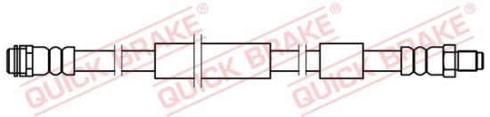Obrázok Brzdová hadica QUICK BRAKE  32217