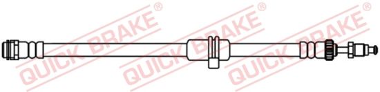 Obrázok Brzdová hadica QUICK BRAKE  32353