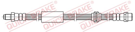 Obrázok Brzdová hadica QUICK BRAKE  32418