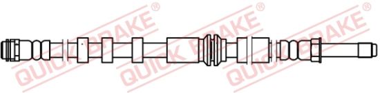 Obrázok Brzdová hadica QUICK BRAKE  32709