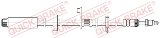 Obrázok Brzdová hadica QUICK BRAKE  32824