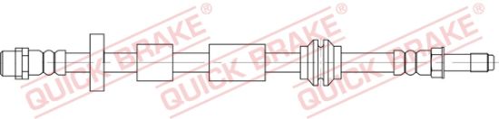 Obrázok Brzdová hadica QUICK BRAKE  32836