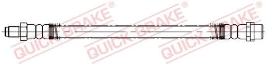 Obrázok Brzdová hadica QUICK BRAKE  35500