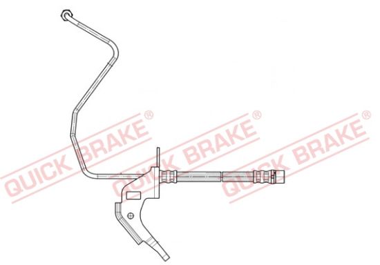 Obrázok Brzdová hadica QUICK BRAKE  35913