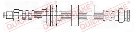 Obrázok Brzdová hadica QUICK BRAKE  37904