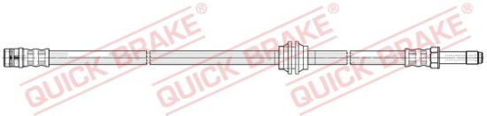 Obrázok Brzdová hadica QUICK BRAKE  37940