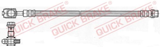 Obrázok Brzdová hadica QUICK BRAKE  50048X