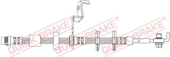 Obrázok Brzdová hadica QUICK BRAKE  50725X