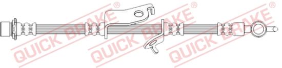 Obrázok Brzdová hadica QUICK BRAKE  50729