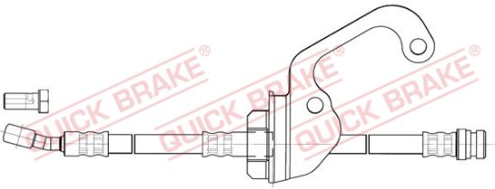 Obrázok Brzdová hadica QUICK BRAKE  50839X