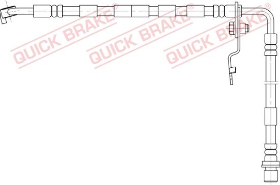 Obrázok Brzdová hadica QUICK BRAKE  50892