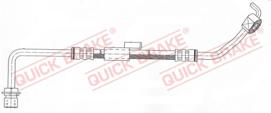Obrázok Brzdová hadica QUICK BRAKE  50946