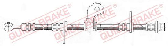 Obrázok Brzdová hadica QUICK BRAKE  50997