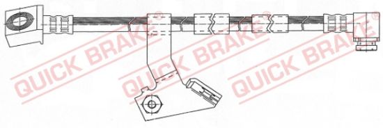 Obrázok Brzdová hadica QUICK BRAKE  54903