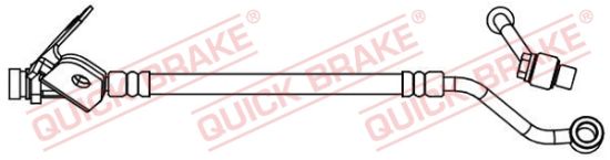 Obrázok Brzdová hadica QUICK BRAKE  58014X