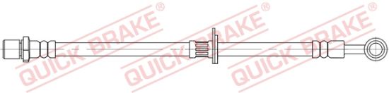 Obrázok Brzdová hadica QUICK BRAKE  58822