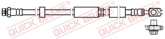 Obrázok Brzdová hadica QUICK BRAKE  58892X
