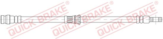Obrázok Brzdová hadica QUICK BRAKE  58898